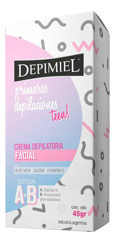 Depimiel Teen Crema Facial Depilatoria Aloe Vera 45gr 4