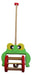 Drag Along Rodari Wooden Frog Educational Toy Baby Toddler 1