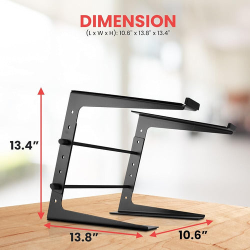 Pyle Adjustable Portable Laptop Stand 1