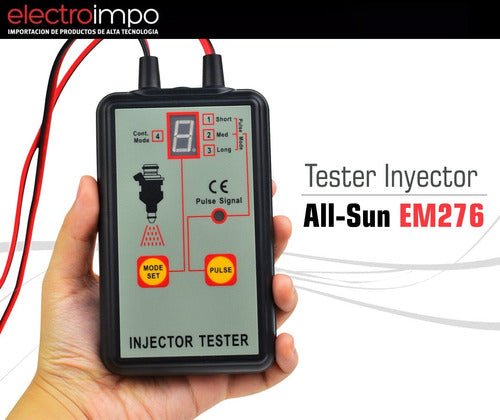 All-Sun Pulso De Inyección Tester Combustible EM276 12V 2