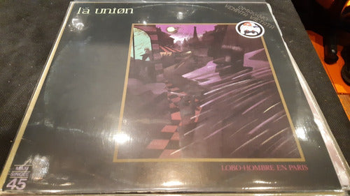 La Unión Lobo Hombre En París Vinilo Maxi Italy Promo Rareza 0