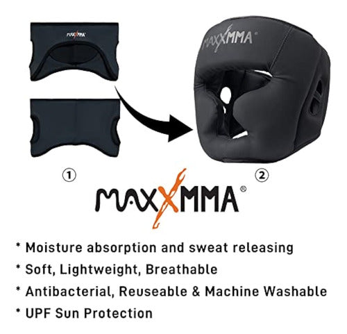 Maxxmma Casco De Cobertura Completa Con Forro De 1