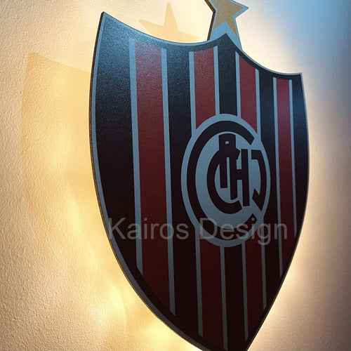 Newells LED Shield Decorative Wall Art + Gift Batteries 148