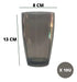 Set of 10 New Transparent Acrylic Cups 410 ml 2