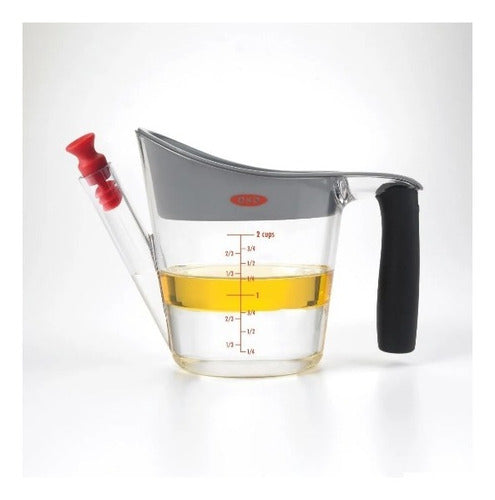 OXO Fat Separator with Measuring Cup Kitchen Healthy 500ml Palermo 0