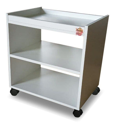 Estilo Muebles Auxiliary Rolling Table for Aesthetics and Nail Care 0