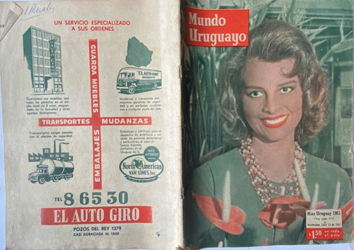 Mundo Uruguayo N° 218? Tacuarmbó Campeón Del Interior   1961 0