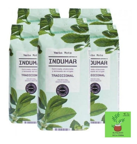 Indumar Yerba Mate X 20u De 500gr + Surprise Gift 1