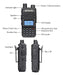 Retevis Rt85 Walkie Talkies De Largo Alcance, Banda Dual, 20 1