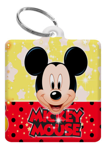 Sublismall Mickey Mouse Keychains | Customizable | Wholesale x40 0