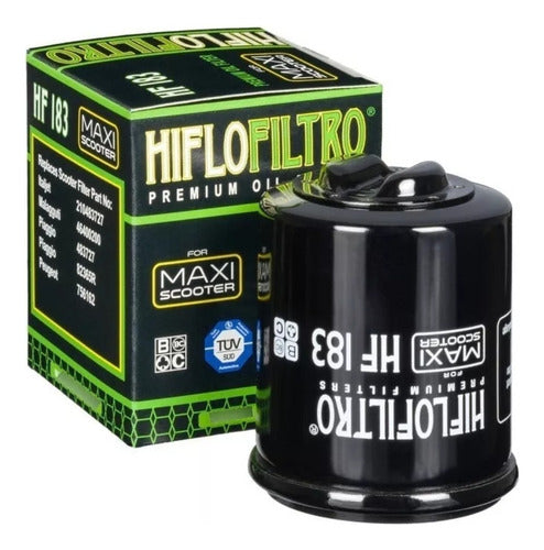 Hiflo Oil Filter Piaggio Vespa 125 150 200 Hiflo 183 Scmotos 0