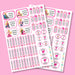 Barbie Personalized School Labels for Printing 1