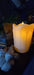 LED Candle with Melted Wax Effect and Flickering Flame - 15 x 9 cm 7