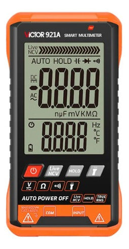 Victor Multimeter Digital Intelligent 921A 5999 True RMS NCV 1