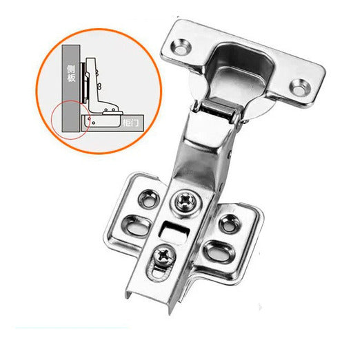 Rey Cazoleta Hinge 35mm Codo 18 X 10 Furniture Door Hinge 1