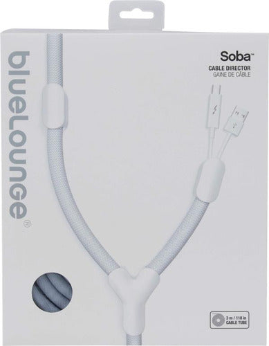 Bluelounge Blusb-wh Soba Cable Director, Branco 4