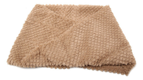 Plush Sheepskin Woolen Scarf Neck Warmer Women's Imported 2