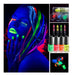 Fluorescent Lipstick + Nail Polish UV Glow Kit 1