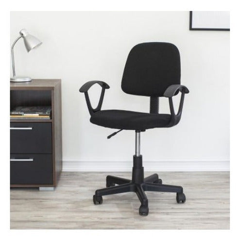 Asenti Adjustable Black Office Chair - Telecompras Sc 4