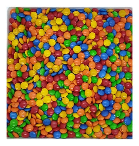 Lentejas De Chocolate X1 Kg Confites De Color - Sweet Market 0