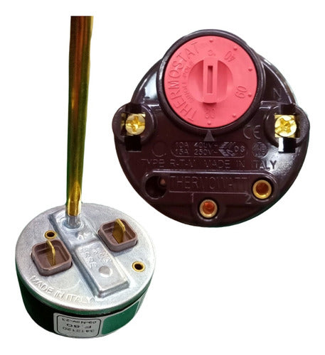 Italian Thermostat for Electric Water Heater 1500W 0