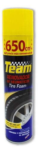 Renovador Neumaticos Team 650cm3 Limpia Protege -fg 0