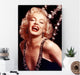 Decorative Art Print Marilyn Monroe Laugh Vintage Pin Up Sexy 40x60cm 0
