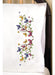 Design Works Crafts Butterflies Stamped Embroidery Pillowcase Kit 0