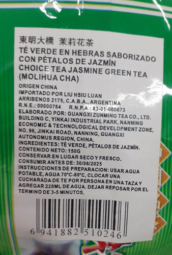 Te Verde Con Jazmin Chino 150g 1