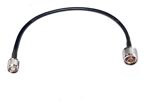 N - TNC Cable 30 Cm Conector N Macho - Tnc Macho 0