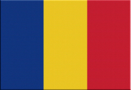 Romania Flag Thermoadhesive Patch 0