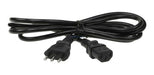 Generic Power Cable 3 In Line PC Computers Monitors Sources 3