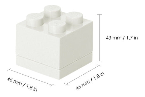 LEGO® Storage Mini Box 4 White 1