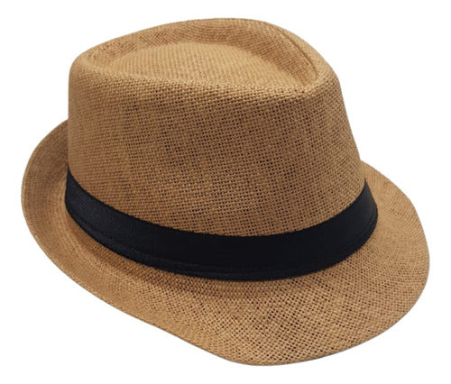 Panama Hat Beach Pool Summer Sun Hat Unisex 0