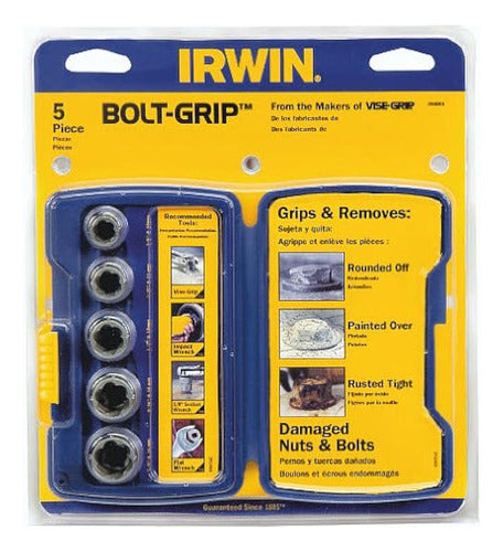 Irwin Juego De Tornillos Hanson Bolt-grip, 5 Piezas, 394001 1