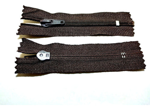 Polyester Fine Zipper Pair (8 cm x 3 cm) per Unit 0