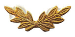 Metallic Small Laurels Palms Badge 0