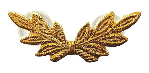 Metallic Small Laurels Palms Badge 0