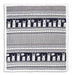 Exuberante Decoración Llama Stripe Fuzzy Reversible Sherpa T 3