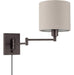 Globe Electric 51628 Anderson 1-Light Plug-in Wall Sconce 0