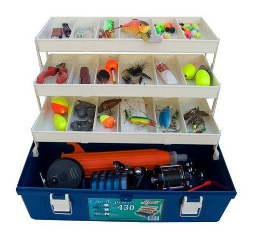 Mauri Fishing Box 430 Rs 3 Compartments 0