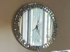 Abstract Minimalist XXL Mosaic Mirror Clock 4