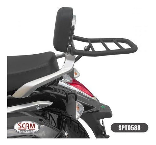 Suporte Para Baú/bauleto Bagageiro Superior Master Ride 150 6