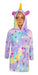 Children's Unicorn Plush Flannel Pajama Bathrobe ® Rainbow Star Unicorns 6