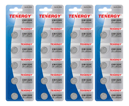 Tenergy Battery CR1225 3 Volt, Button Cells, Ideal for Small Devices 0