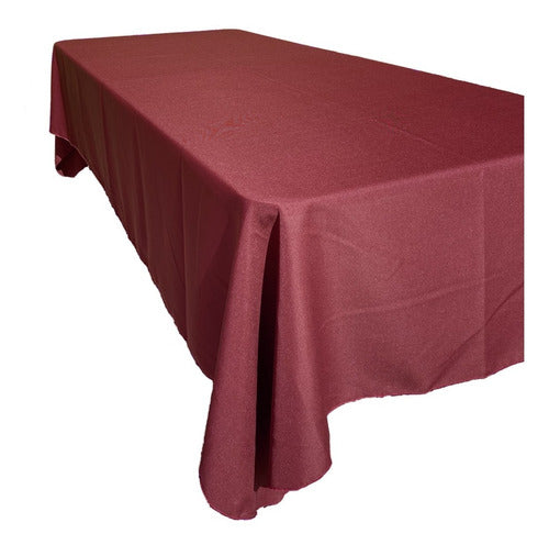 Confección Total Mantel Rectangular Antimancha 2,50 X 1,50 Bordo 0