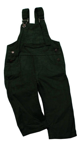 Zaphira Baby Corduroy Overalls with Adjustable Straps 0