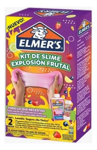 Elmer's Slime Kit Explosion Fruit X2 Pieces 0