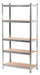 Kingshouse Metal Shelf with 5 MDF Wooden Shelves 180x90x40cm 0