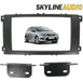 Double Din Stereo Adapter Frame for Ford Focus 2 Black 3